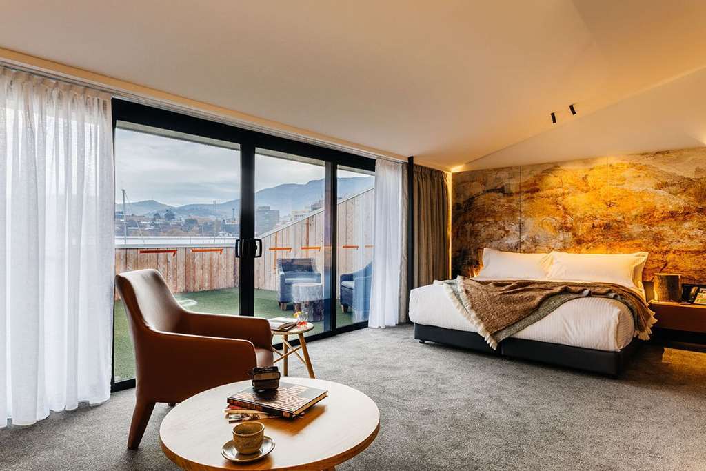 Macq 01 Hotel Hobart Pokoj fotografie A room at the hotel
